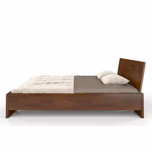 Łóżko drewniane sosnowe VESTRE Maxi&Long 120x220 - orzech