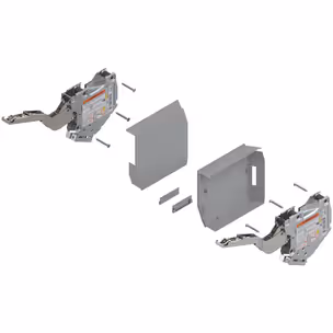 Siłowniki AVENTOS HK-S / LF 220-500 / szare zaślepki / sprężyna słaba