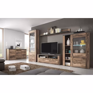 Komoda 2-drzwiowa LARONA 26 - orzech satin/touchwood