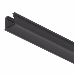Profil wpuszczany LOOX5 1101 do taśm LED 8 mm - czarny / gł. 11 mm / dł. 300 cm