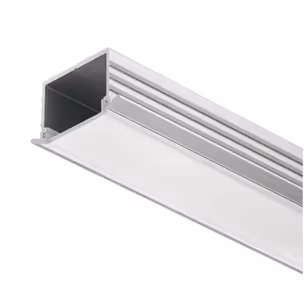 Profil wpuszczany LOOX 1191 - aluminium/biały / gł. 11 mm / dł. 250 cm