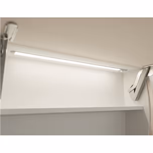 Profil wpuszczany LOOX 1191 - aluminium/biały / gł. 11 mm / dł. 250 cm