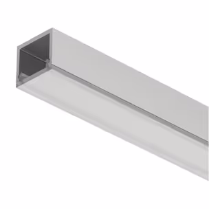 Profil nawierzchniowy LOOX5 2101 do taśm LED 8 mm - aluminium/biały / dł. 300 cm