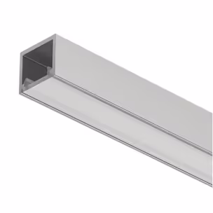 Profil nawierzchniowy LOOX5 2102 do taśm LED 8 mm - aluminium/biały / wys. 12 mm / dł. 300 cm