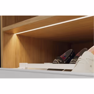 Profil wpuszczany LOOX5 1103 do taśm LED 8 mm - czarny/biały / gł. 12 mm / dł. 300 cm