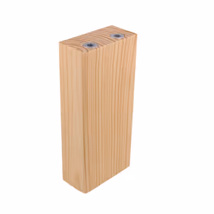 Nóżka meblowa drewniana 130x60x30 mm