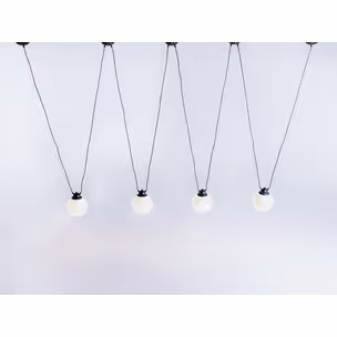 Lampa wisząca COBEN HANGMAN GLASS 4 - czarny
