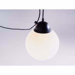 Lampa wisząca POPO GLASS M 3 - czarny