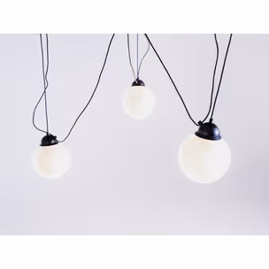 Lampa wisząca POPO GLASS M 3 - czarny