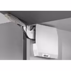 Siłowniki Tip-On AVENTOS HK-S / LF 400-1000 / białe zaślepki / sprężyna średnia