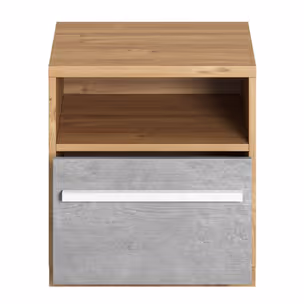 Szafka nocna PLANO PN-09 - dąb nash/beton