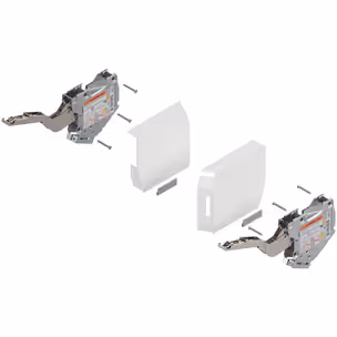 Siłowniki Tip-On AVENTOS HK-S / LF 220-500 / białe zaślepki / sprężyna słaba