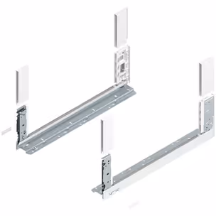 LEGRABOX Boki Wys.C=177mm BEZ Wypełnienia dł.55cm J.Biały 1kpl