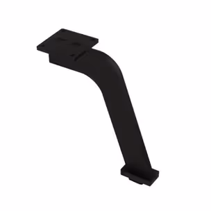 Nóżka meblowa NS36 Czarny Mat H=120 mm Stal grubość 4 mm