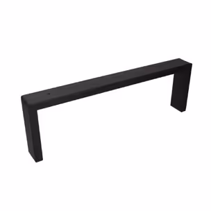 Noga meblowa NS40 Czarny Mat H=120 mm Szerokość 370 mm