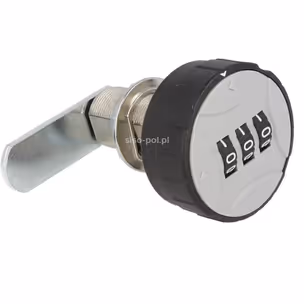Zamek szyfrowy Siso 213 / długi cylinder fi 19 x 32 mm