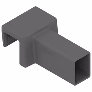 Uchwyt relingu poprzecznego AMBIA-LINE do Legrabox Pure - antracyt / wys. 23.5 mm