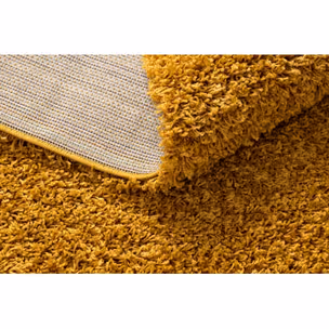 Dywan AMBER shaggy 5cm - złoty
