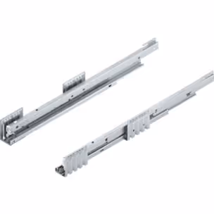 Prowadnice z hamulcem MERIVOBOX BLUMOTION 450 B / dł. 55 cm / 40 kg / wysuw 100%