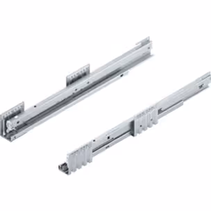 Prowadnice z hamulcem MERIVOBOX BLUMOTION 453 B / dł. 50 cm / 70 kg / wysuw 100%