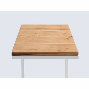 Stolik LUPE SOLID WOOD 30 - dąb/biały