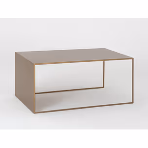 Stolik 2 WALL METAL 100x60 - złoty