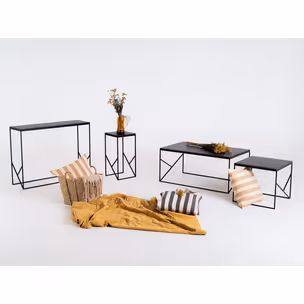 Stół kawowy FANCY BASIC 100x60 - czarny