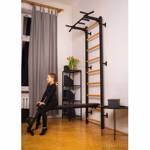 Wielofunkcyjna drabinka gimnastyczna BenchK 723B - czarny