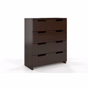 Komoda sosnowa SPECTRUM 4 szuflady - palisander