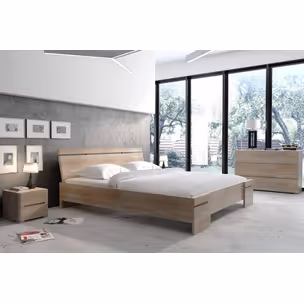 Łóżko drewniane bukowe SPARTA Maxi 120x200 - palisander