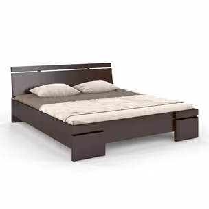 Łóżko drewniane bukowe SPARTA Maxi&Long 140x220 - palisander