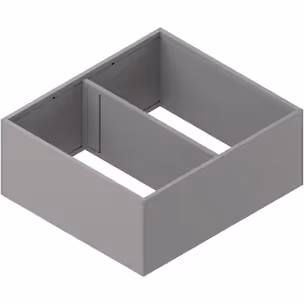 AMBIA-LINE rama, do LEGRABOX/MERIVOBOX szuflady z wysokim frontem, stal, od dł.=270 mm, szerokość=242 mm+szary indium mat*P/U: 1