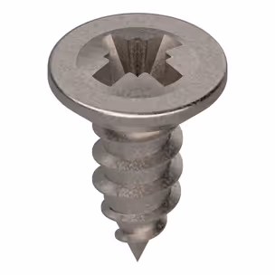 wkręt do blach, łeb wpuszczany, Ø3,53 mm, dł.: 9.5 mm+niklowany*P/U: 100/1000