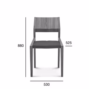 Krzesło A-1403 ARCOS twarde