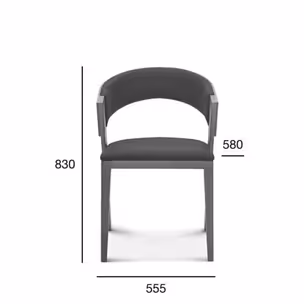 Krzesło B-1404 COSY tapicerowane
