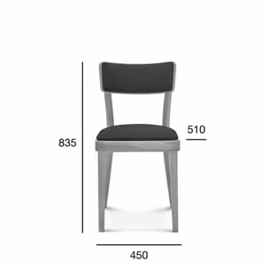 Krzesło dębowe A-9449/1 SOLID tapicerowane