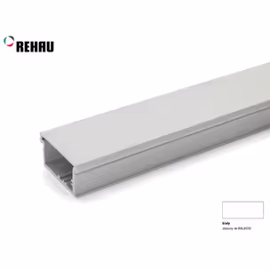 Listwa zamkowa E23 - biały alpejski / dł. 250 cm