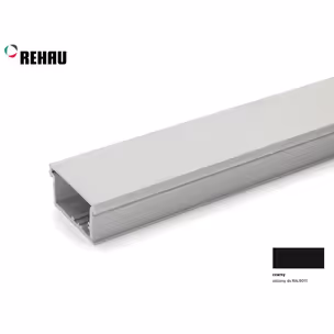 Listwa zamkowa E23 - czarny / dł. 250 cm
