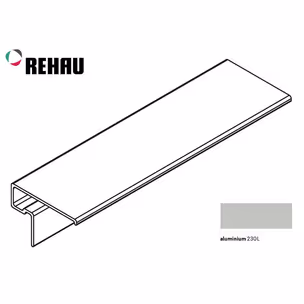 Listwa maskująca nakładana METALLIC-LINE FRAME - aluminium / dł. 250 cm