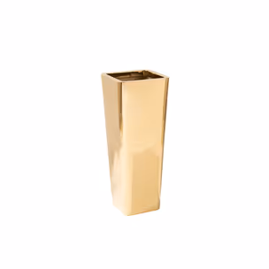 Lustrzana wysoka donica HT009-2 90 cm - złoty