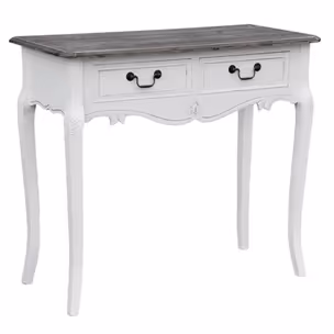 Konsola RIMINI WHITE 016 - 2 szuflady - biały