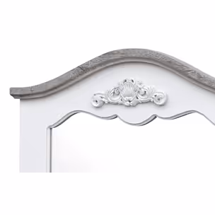 Lustro prowansalskie RIMINI WHITE 053 - biały