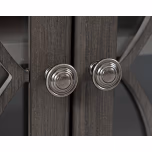 Komoda dwudrzwiowa AVOLA GREY 2D/1S - szary