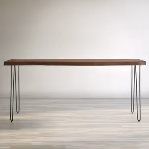 Stół drewniany AVOLA CHESTNUT 201x99 - orzechowy