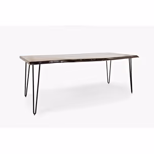 Stół drewniany AVOLA CHESTNUT 201x99 - orzechowy