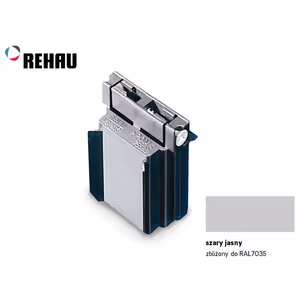 Hamulec pionowy E23 - jasny szary
