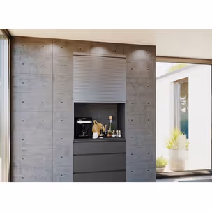 Żaluzja RAUVOLET METALLIC-LINE - stal szlachetna / 60/100 cm / szer. szczebla 25 mm 