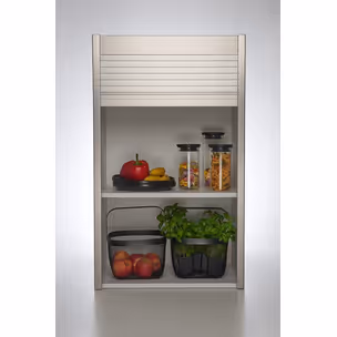 Żaluzja RAUVOLET METALLIC-LINE - stal szlachetna / 60/150 cm / szer. szczebla 25 mm 