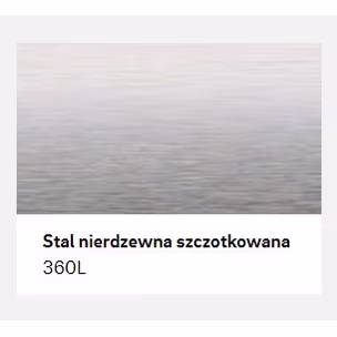 Żaluzja RAUVOLET METALLIC-LINE - stal szlachetna / 90/150 cm / szer. szczebla 25 mm 
