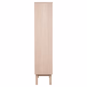 Witryna z szufladami A-LINE 190 cm - dąb bielony